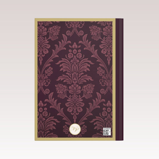 Back cover of a decorative journal.
